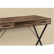 Computer Desk Home Office Laptop Storage Drawers 42