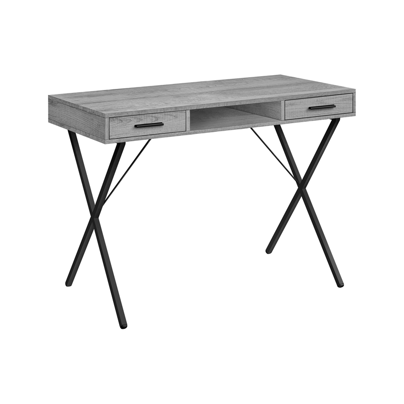 Computer Desk Home Office Laptop Storage Drawers 42