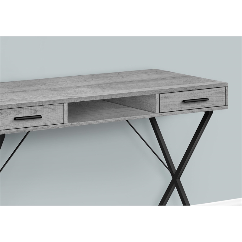 Computer Desk Home Office Laptop Storage Drawers 42