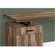 Computer Desk Home Office Laptop Storage Drawers 48