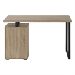 Computer Desk Home Office Laptop Storage Drawers 48