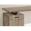 Computer Desk Home Office Laptop Storage Drawers 48
