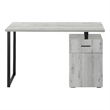 Computer Desk Home Office Laptop Storage Drawers 48