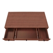 Computer Desk Home Office Laptop Storage Drawers 48