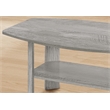 Table Set 3pcs Set Coffee End Side Accent Living Room Laminate Grey