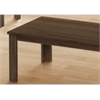 Table Set 3pcs Set Coffee End Side Accent Living Room Laminate Walnut
