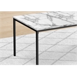 Table Set - 3pcs Set - Coffee - End - Black Metal