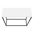 Accent Table - Console - Entryway - Narrow - Sofa - Bedroom - White Laminate