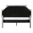Bed - Queen Size - Bedroom - Upholstered - Gray Linen Look