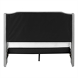 Bed - Queen Size - Bedroom - Upholstered - Gray Linen Look