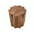 Accent Table - Drum - Side - End - Nightstand - Lamp - Bedroom - Copper Metal