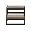 Ladder - Step Stool - Bedroom - Kitchen - Dark Taupe Laminate - Contemporary