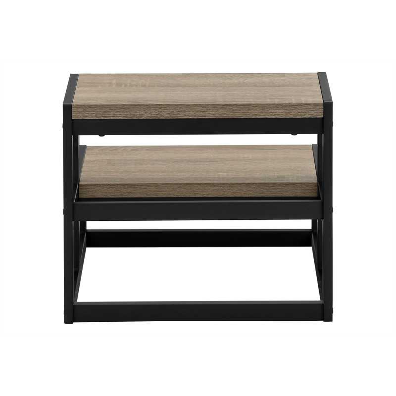 Ladder - Step Stool - Bedroom - Kitchen - Dark Taupe Laminate - Contemporary