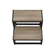 Ladder - Step Stool - Bedroom - Kitchen - Dark Taupe Laminate - Contemporary