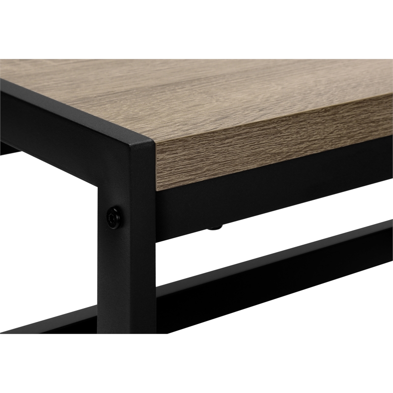 Ladder - Step Stool - Bedroom - Kitchen - Dark Taupe Laminate - Contemporary