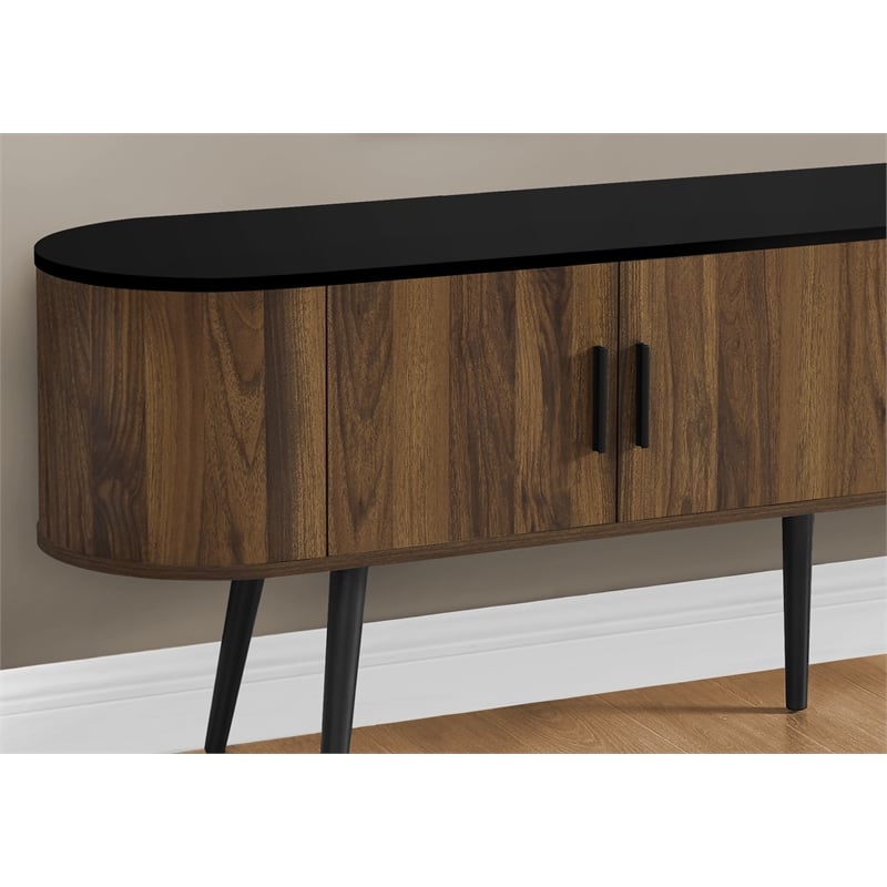 Tv Stand - 72 Inch - Console - Living Room - Entertainment Center - Black