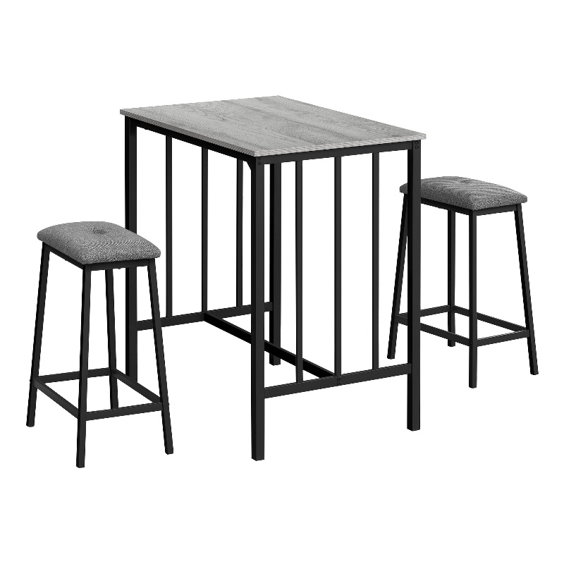 Dining Set - 3pcs Set - Counter Height - 36