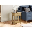 Accent Table - 2 Tier - Nightstand - Side Table - Bedroom - Natural Laminate