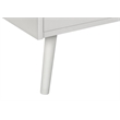 Accent Table - Side - End - Nightstand - Bedroom - Living Room - White Laminate