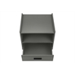 Accent Table - Side - End - Nightstand - Bedroom - Living Room - Gray Laminate