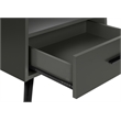 Accent Table - Side - End - Nightstand - Bedroom - Living Room - Gray Laminate