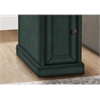 Accent Table - Nightstand - Side Table - Bedroom - Storage - Antique Blue Veneer