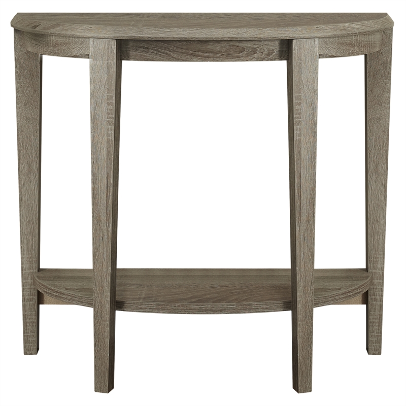 Accent Table Console Entryway Narrow Sofa Bedroom Laminate Brown