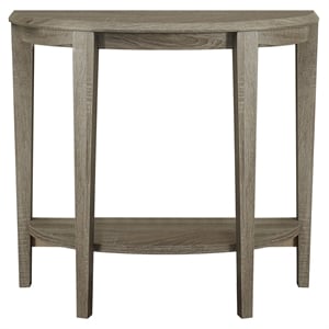 Accent Table Console Entryway Narrow Sofa Bedroom Laminate Brown