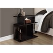 Accent Table Side End Nightstand Lamp Living Room Bedroom Laminate Brown