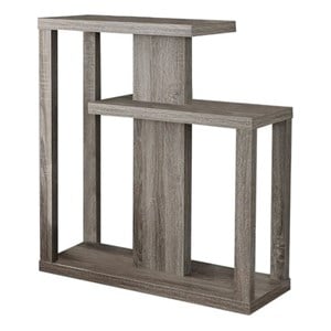 Accent Table Console Entryway Narrow Sofa Bedroom Laminate Brown