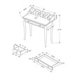 Computer Desk Home Office Laptop Storage Drawers 36