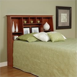 Prepac Slant Back Tall Full / Queen Bookcase Headboard 772398550947 