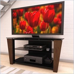 Sonax Milan Solid Wood Face 52 Flat Screen TV Stand 776069001301 