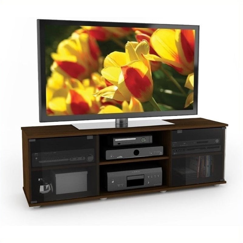 Sonax Fiji & Comp Bench Urban Maple TV Stand 776069402139  