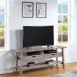 Boraam Wood Sonoma Console Table in Barnwood Wire-Brush Finish