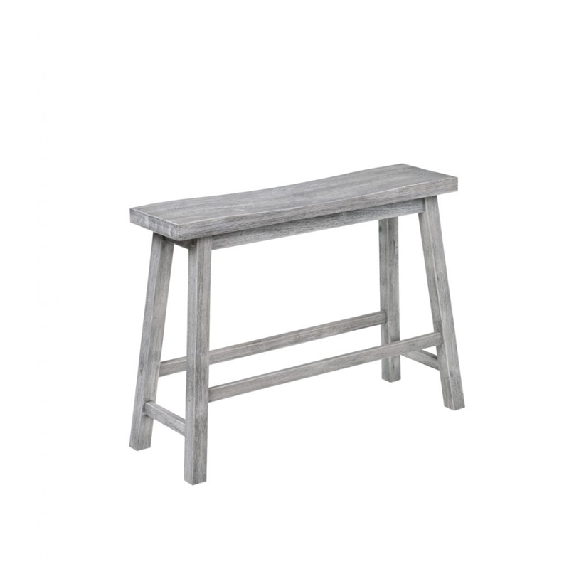 Boraam Wood Sonoma Pub Set in Storm Gray Wire-Brush Finish
