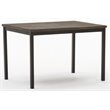 Boraam Americano Modern Wood Dining Table in Distressed Black Walnut