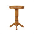 Boraam Wood Florence Pub Table in Fruitwood Oak Finish