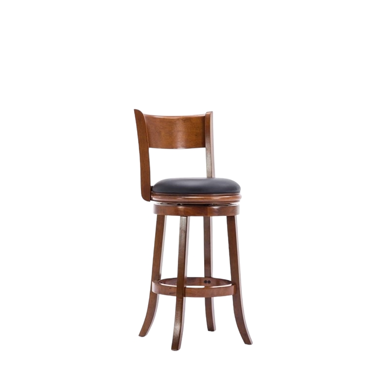 Boraam 3 Piece Pub Table Set in Walnut