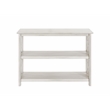 Boraam Wood Jamestown Entryway Table Antique White Finish