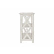 Boraam Wood Jamestown Entryway Table Antique White Finish