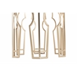 Boraam Genevieve Wood Nesting Tables - Set of 2 Gold & Natural
