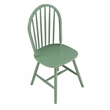 Boraam Carolina Rubberwood Dining Chairs Set of 2 - Equestrian Green