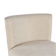 Boraam Wood Francesca Linen and Oak Wood Bar Stool - Tan/Natural Finish