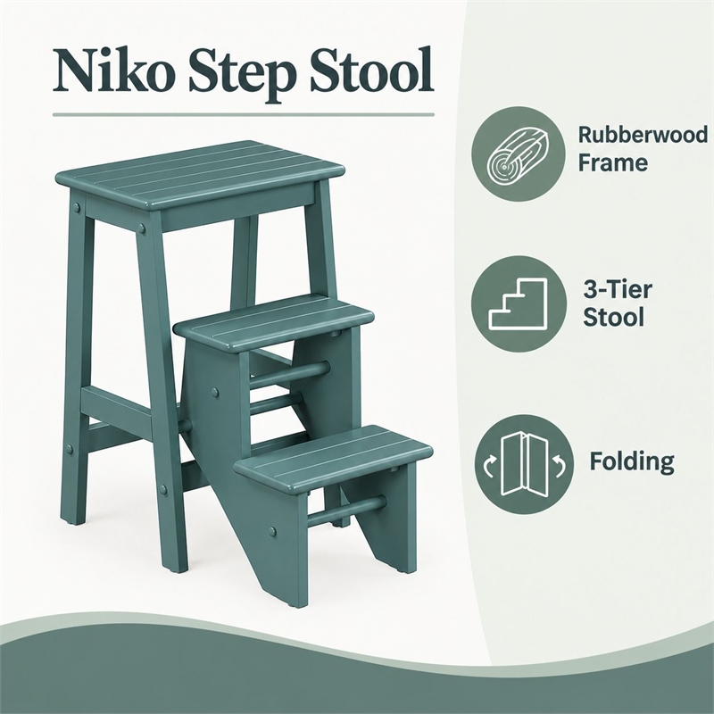 Boraam Wood Niko Folding 24.5