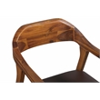 Boraam Rasmus Wood Counter Stool - Chestnut Wire-Brush Finish