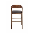 Boraam Rasmus Wood Bar Stool - Chestnut Wire-Brush Finish