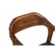 Boraam Rasmus Wood Bar Stool - Chestnut Wire-Brush Finish