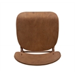 Boraam Solvang  Wood Counter Stool in Brown Ale Finish