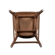 Boraam Solvang  Wood Counter Stool in Brown Ale Finish